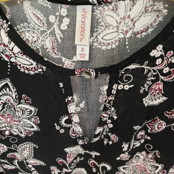 Xhilaration Fringed Tunic Dress or Cover up - Picture 2 of 5